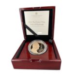 Royal Mint HRH The Prince Philip, Duke of Edinburgh 2021 UK £5 Gold Proof Coin, complete with box