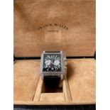 Franck Muller Conquistador Cortez King White Gold Full Diamond