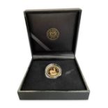 2017 South African quarter gold proof Krugerrand, complete with box and certificate