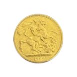1902 UK King Edward VII £2 gold coin