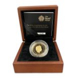 Royal Mint The 350th Anniversary of the Guinea 2013 UK £2 Gold Proof Coin, complete with case and