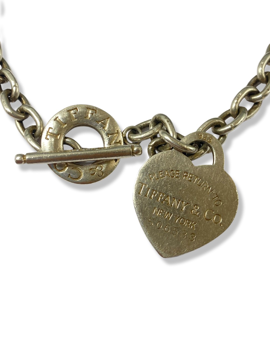 Tiffany & Co. Silver 'Return To Tiffany' Necklace weighing 60.3 grams and measuring 43cm - Image 2 of 2