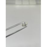 0.79ct Natural Oval Cut Diamond Colour J/K Clarity VS2/Si1
