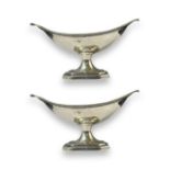 Pair of Silver London 1895 matching mustard/salt dishes 117 grams