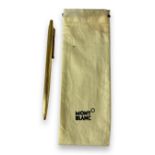 Original Mont Blanc Pen with Original Refills accompanies by original outer box and cloth sleeve