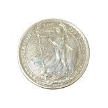 2015 Britannia 1oz fine silver coin