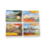 8 x Celebrating Australia $1 coin set to include Northern Territory, Queensland, Tasmania and