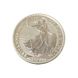 2017 Britannia 1oz fine silver coin