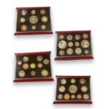 Royal Mint UK proof coin sets to include 2002,03,04,05. All in original cases