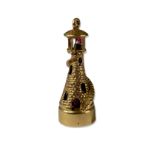 9ct Yellow Gold Light House Charm weighing 4.47 grams