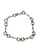 Gucci Silver Link Bracelet Weighing 6.11 grams and measuring 18cm in length