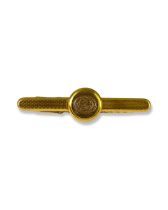 Gucci Gold Tone Gents Tie Clip