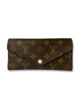 Louis Vuitton Monogram & Baby Pink Leather Wallet with original box - Please look at the images