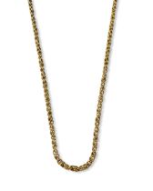 Christian Dior Gold Tone Fancy Link Chain Weighing 76 grams and measuring 93cm in length