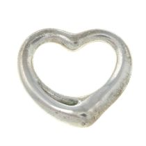 An 'Open Heart' pendant, by Elsa Peretti for Tiffany & Co.
