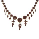 A Bonhemian garnet necklace.