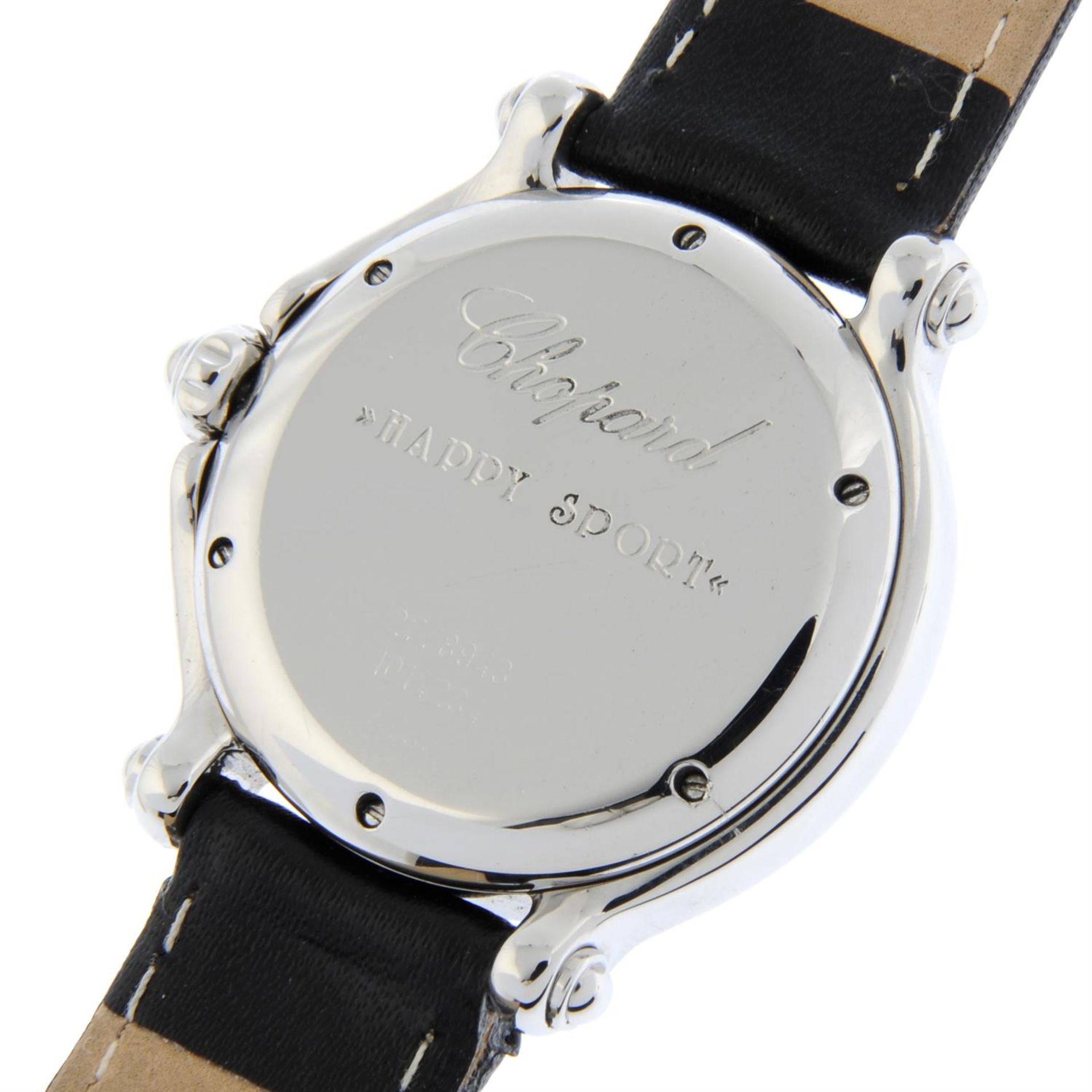 CHOPARD - a stainless steel Happy Sport wrist watch, 32mm. - Image 4 of 5