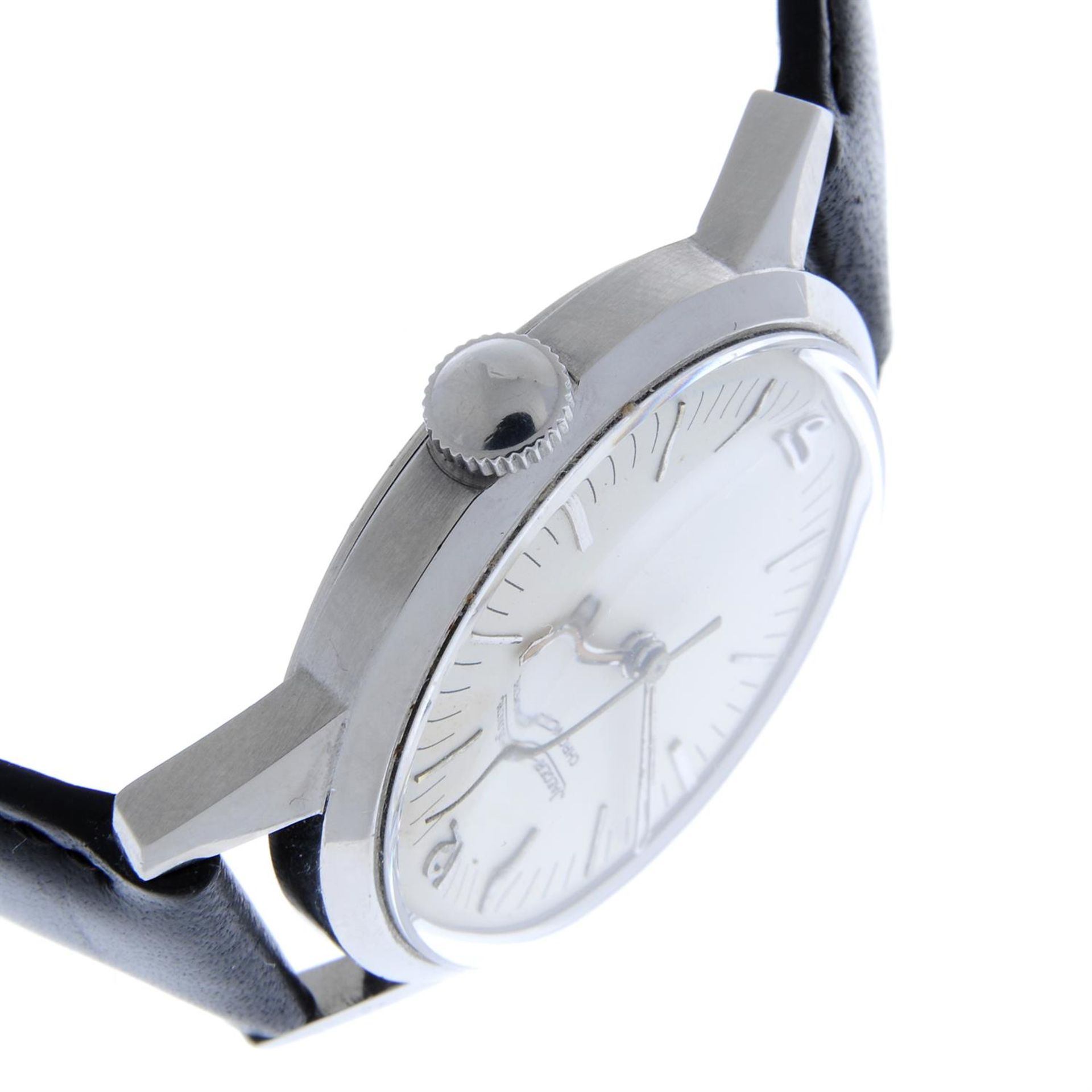 JAEGER-LECOULTRE - a stainless steel Geophysic wrist watch, 35mm. - Image 3 of 5
