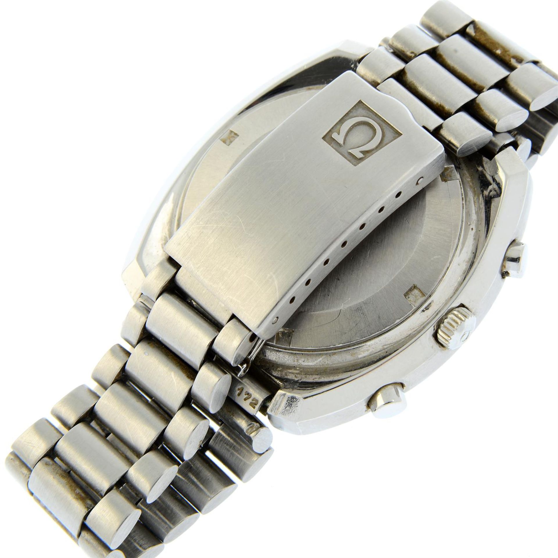 OMEGA - a stainless steel Speedsonic chronograph bracelet watch, 43mm. - Image 2 of 7