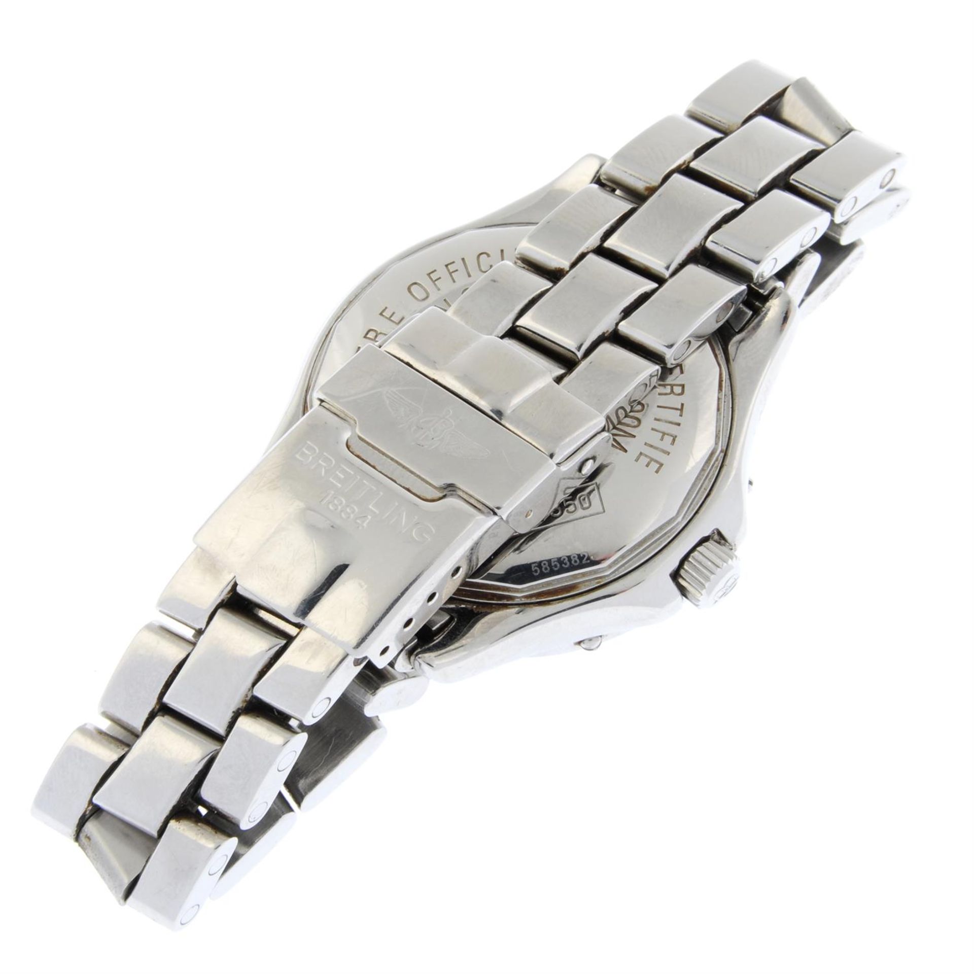 BREITLING - a stainless steel Colt bracelet watch, 38mm. - Image 2 of 5