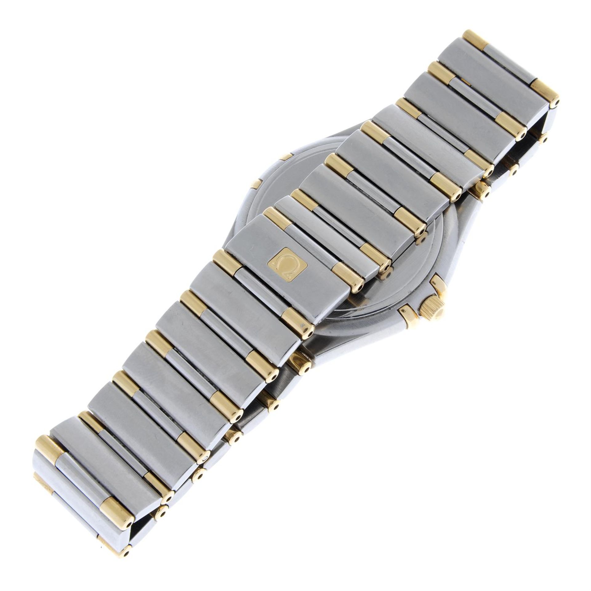 OMEGA - a bi-metal Constellation bracelet watch, 33mm. - Image 2 of 6