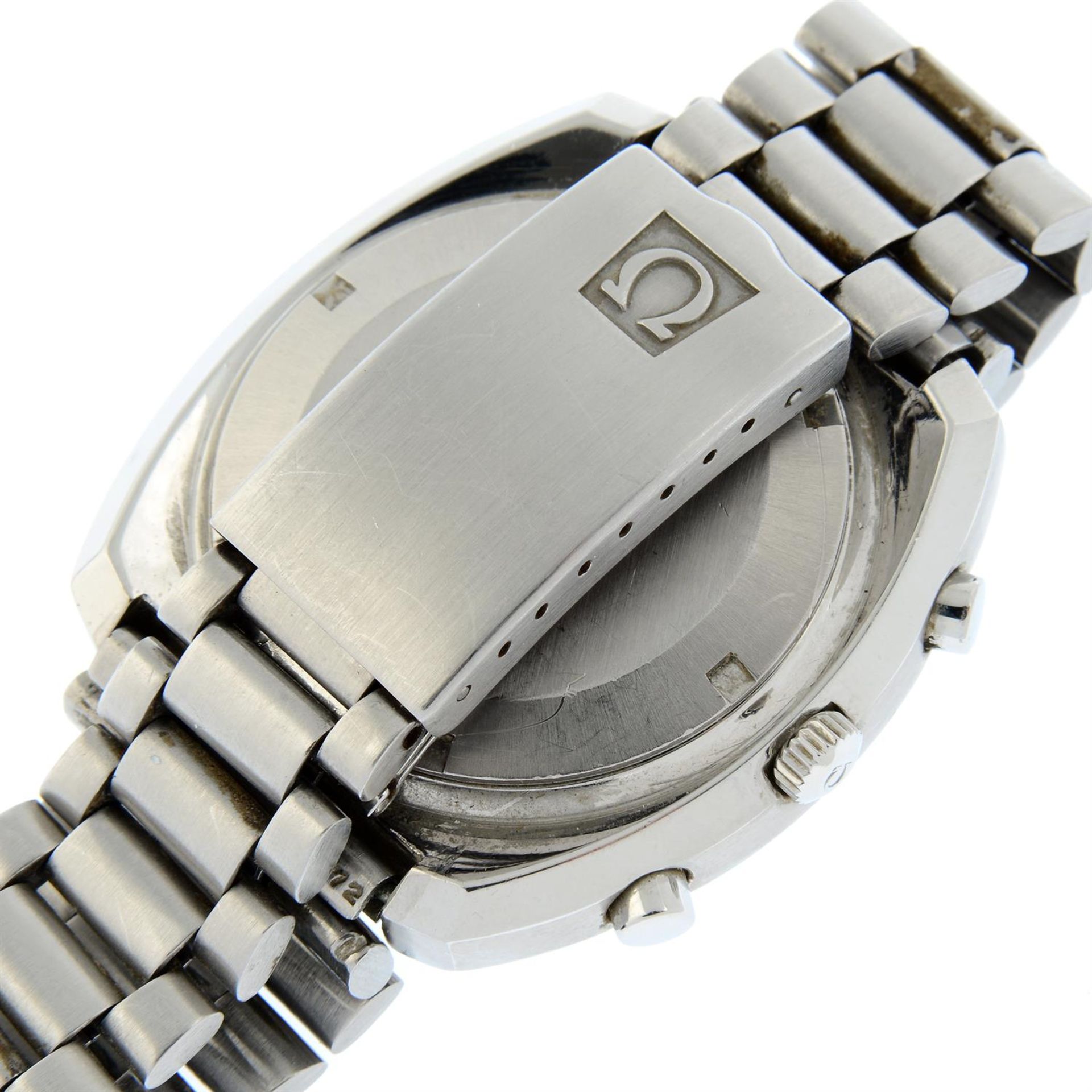 OMEGA - a stainless steel Speedsonic chronograph bracelet watch, 43mm. - Image 4 of 7