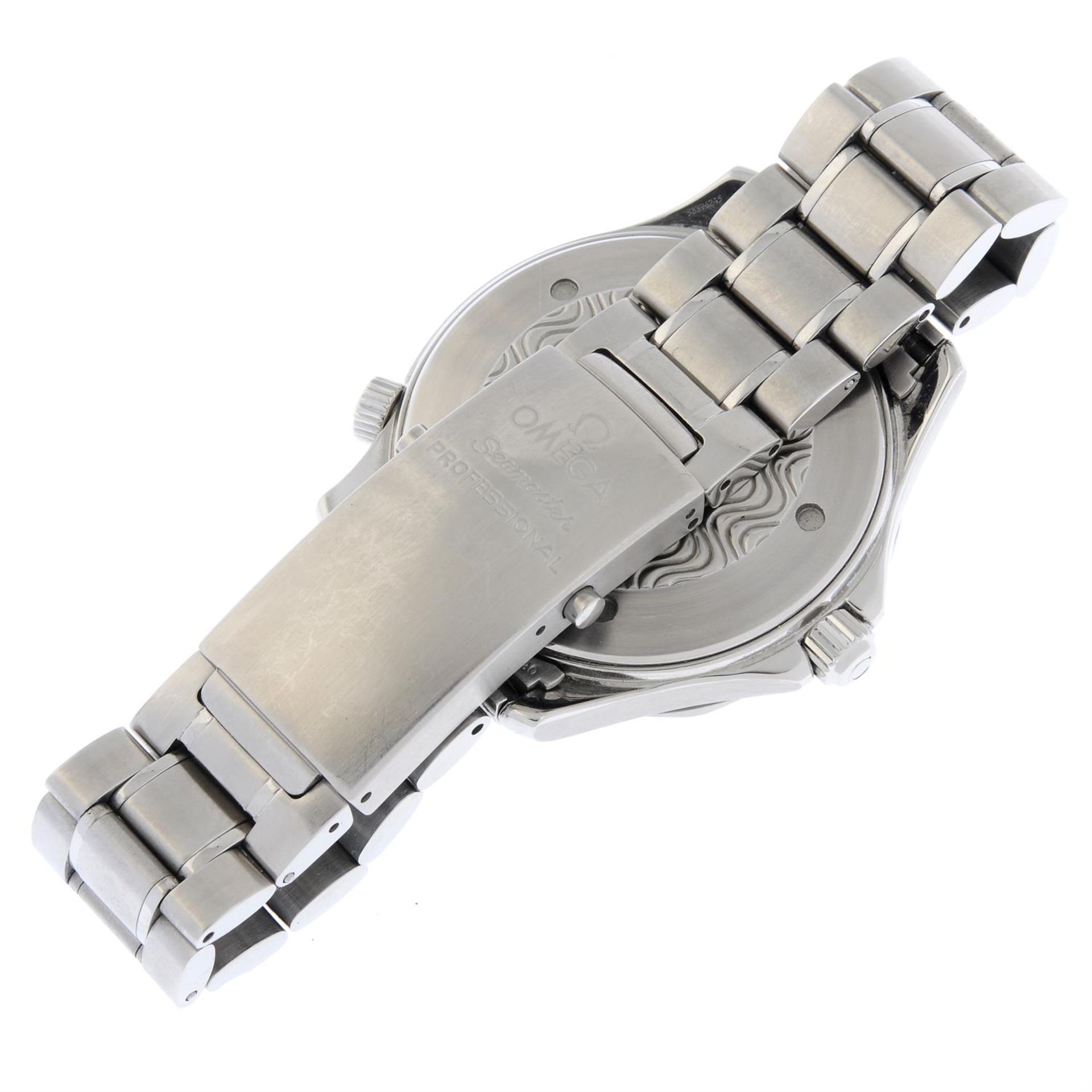 OMEGA - a stainless steel Seamaster bracelet watch, 41mm. - Image 2 of 5