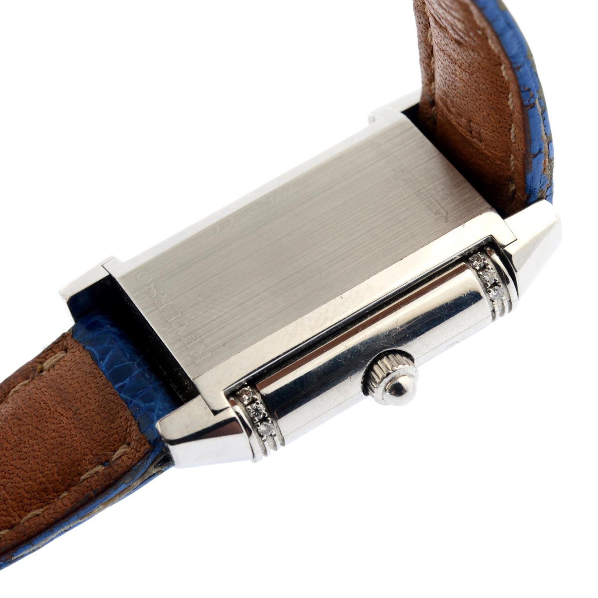 JAEGER-LECOULTRE - a stainless steel Reverso wrist watch, 20.5x29.5mm. - Image 2 of 5