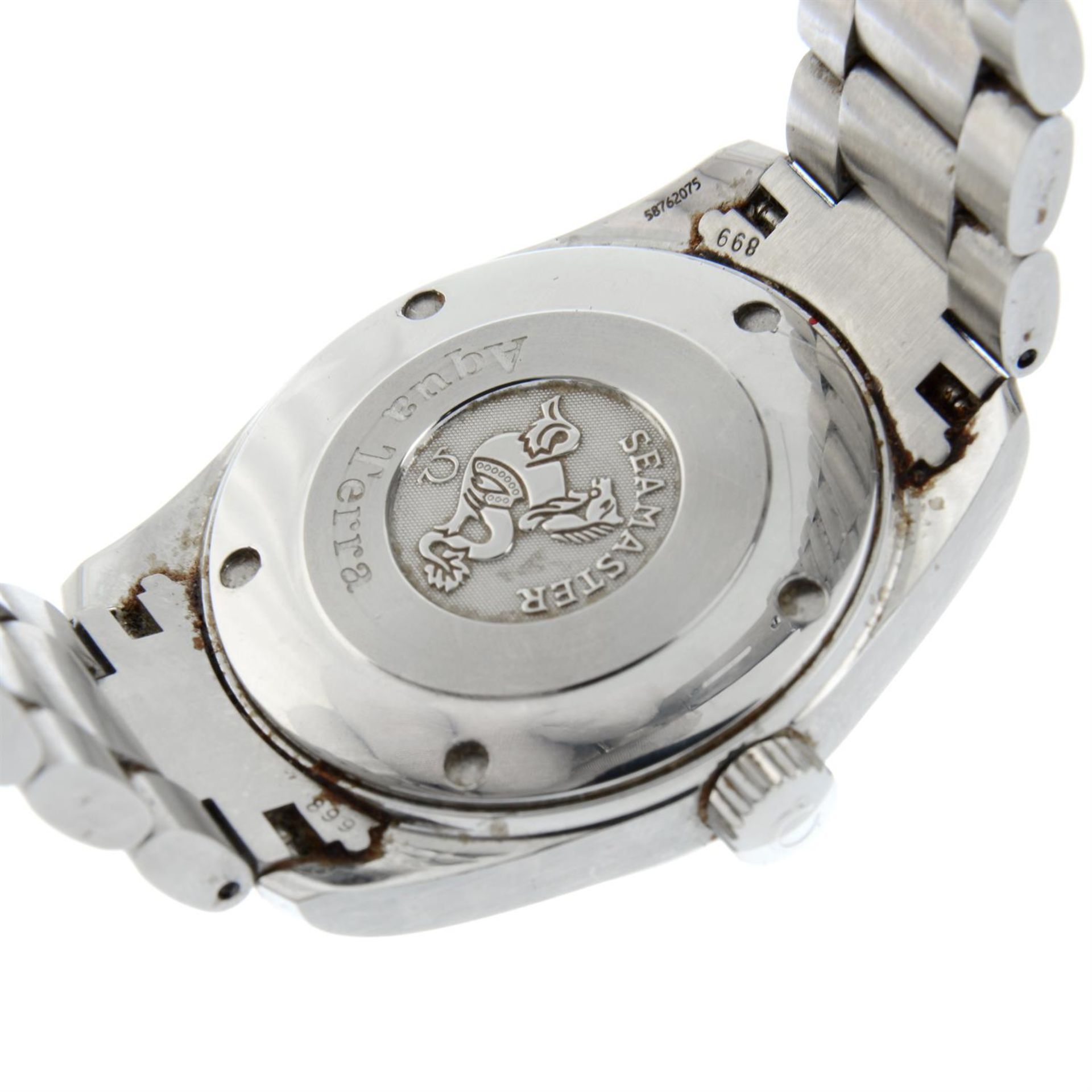 OMEGA - a stainless steel Seamaster Aqua Terra bracelet watch, 36mm. - Image 4 of 6