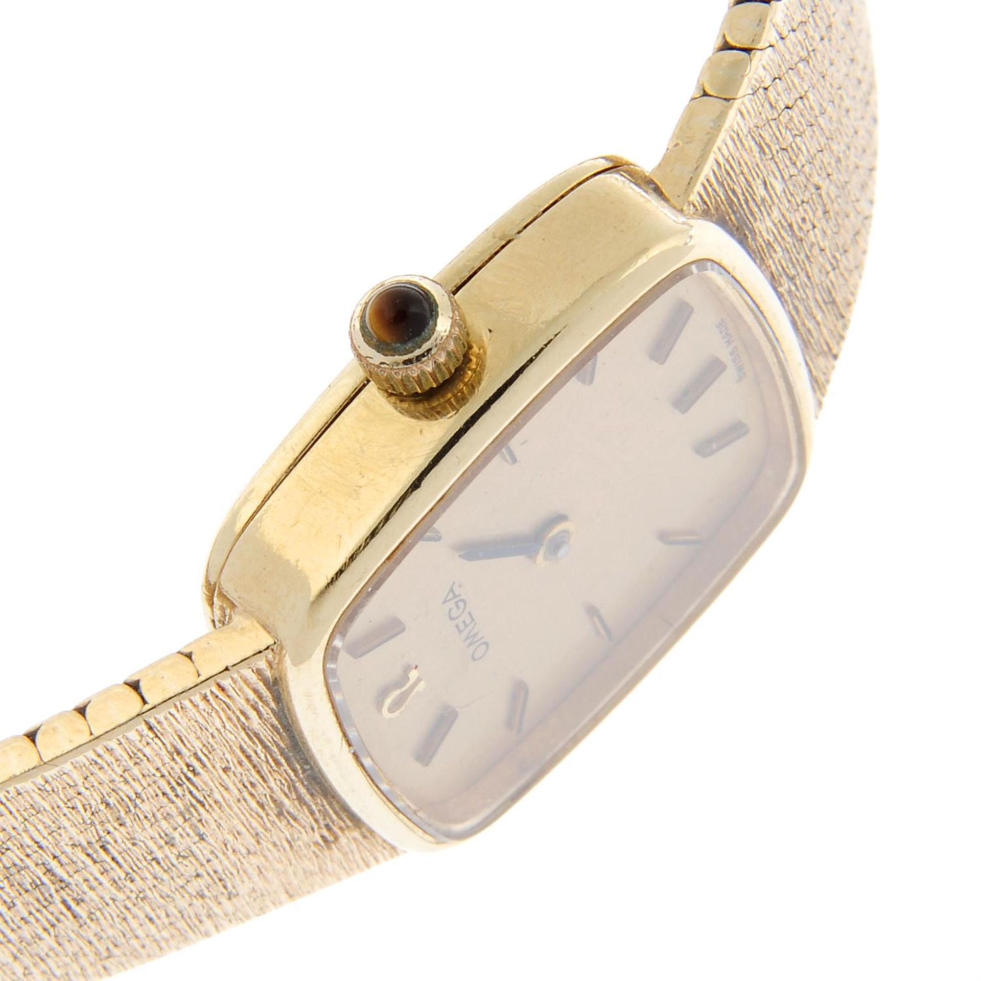 OMEGA - a 9ct yellow gold bracelet watch, 20mm. - Image 3 of 5