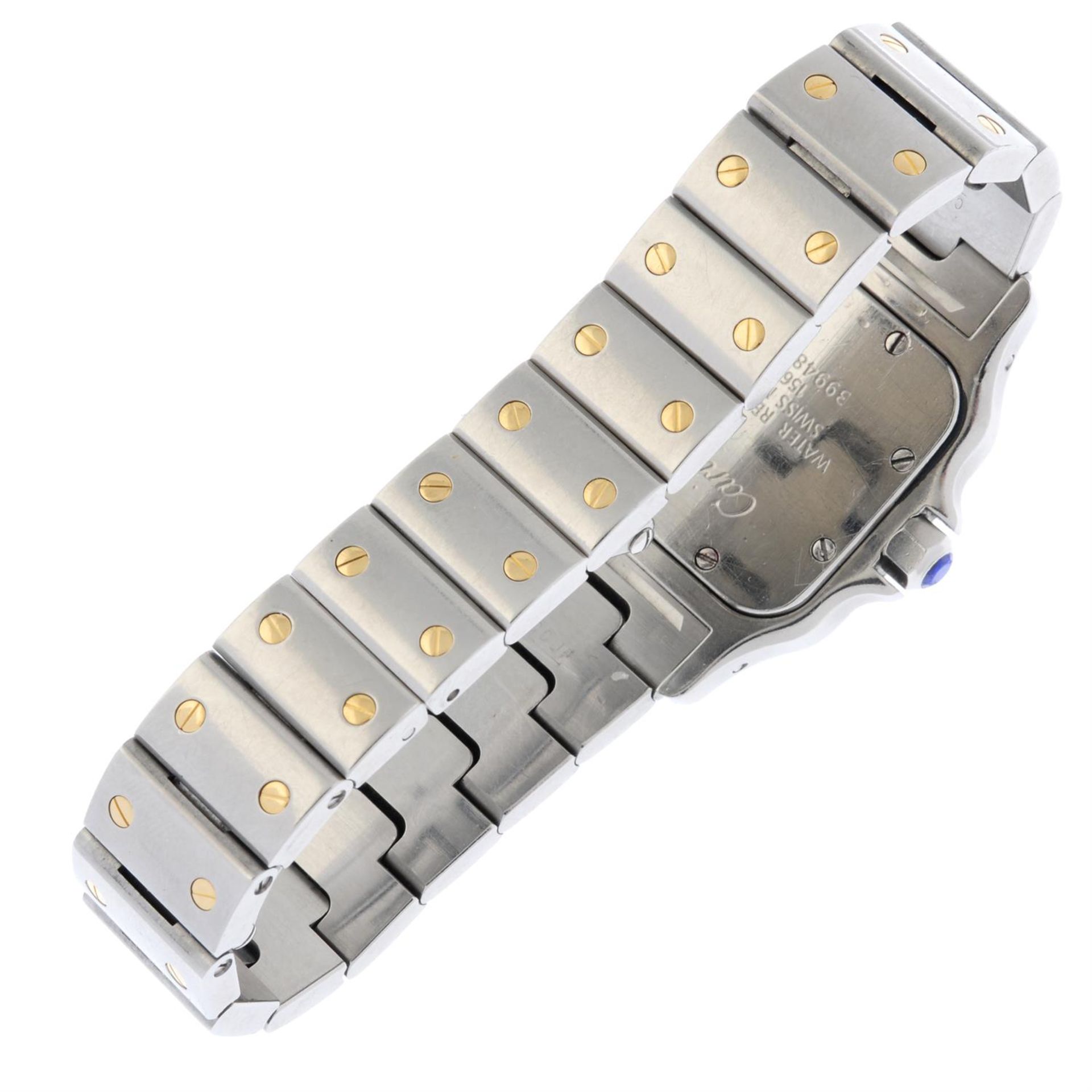 CARTIER - a bi-metal Santos Galbée bracelet watch, 23.5mm. - Image 2 of 6