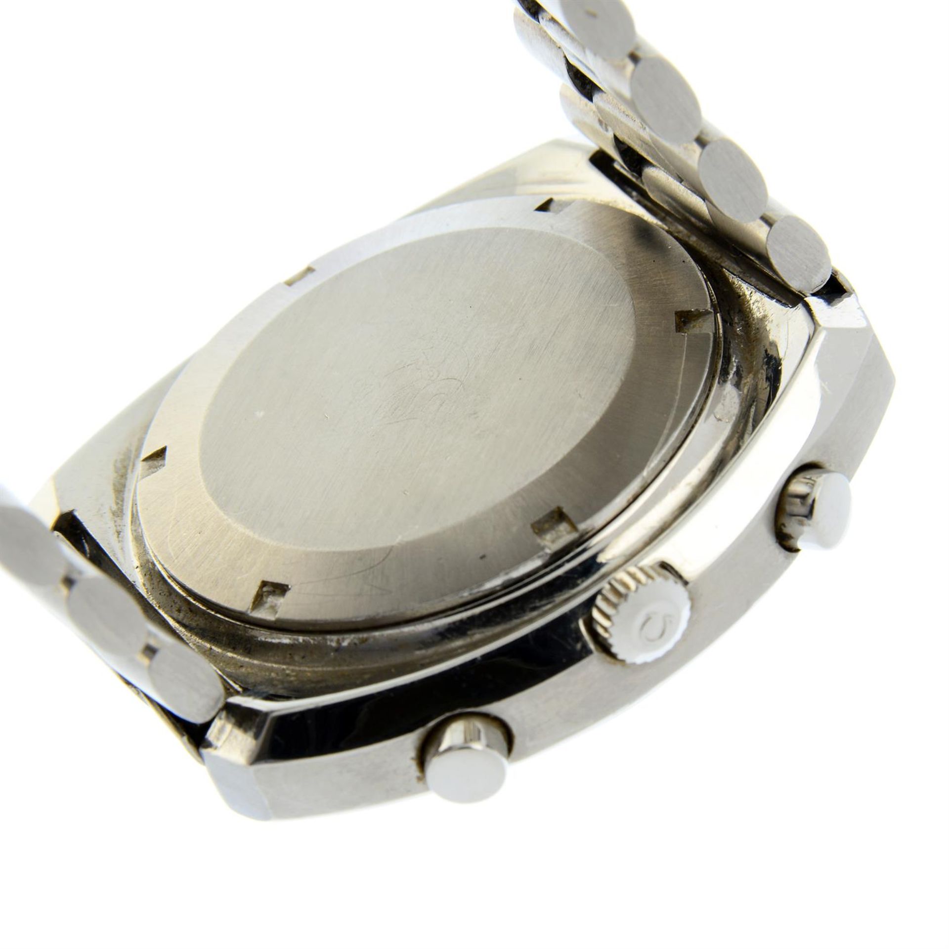 OMEGA - a stainless steel Speedsonic chronograph bracelet watch, 43mm. - Image 5 of 7