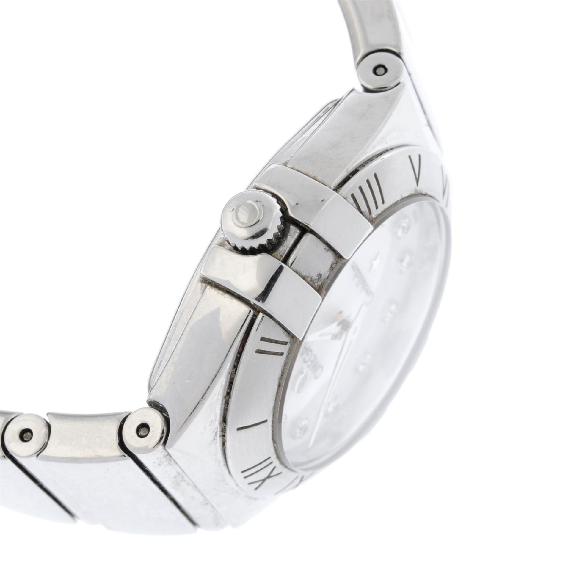 OMEGA - a stainless steel Constellation bracelet watch, 24mm. - Image 3 of 6