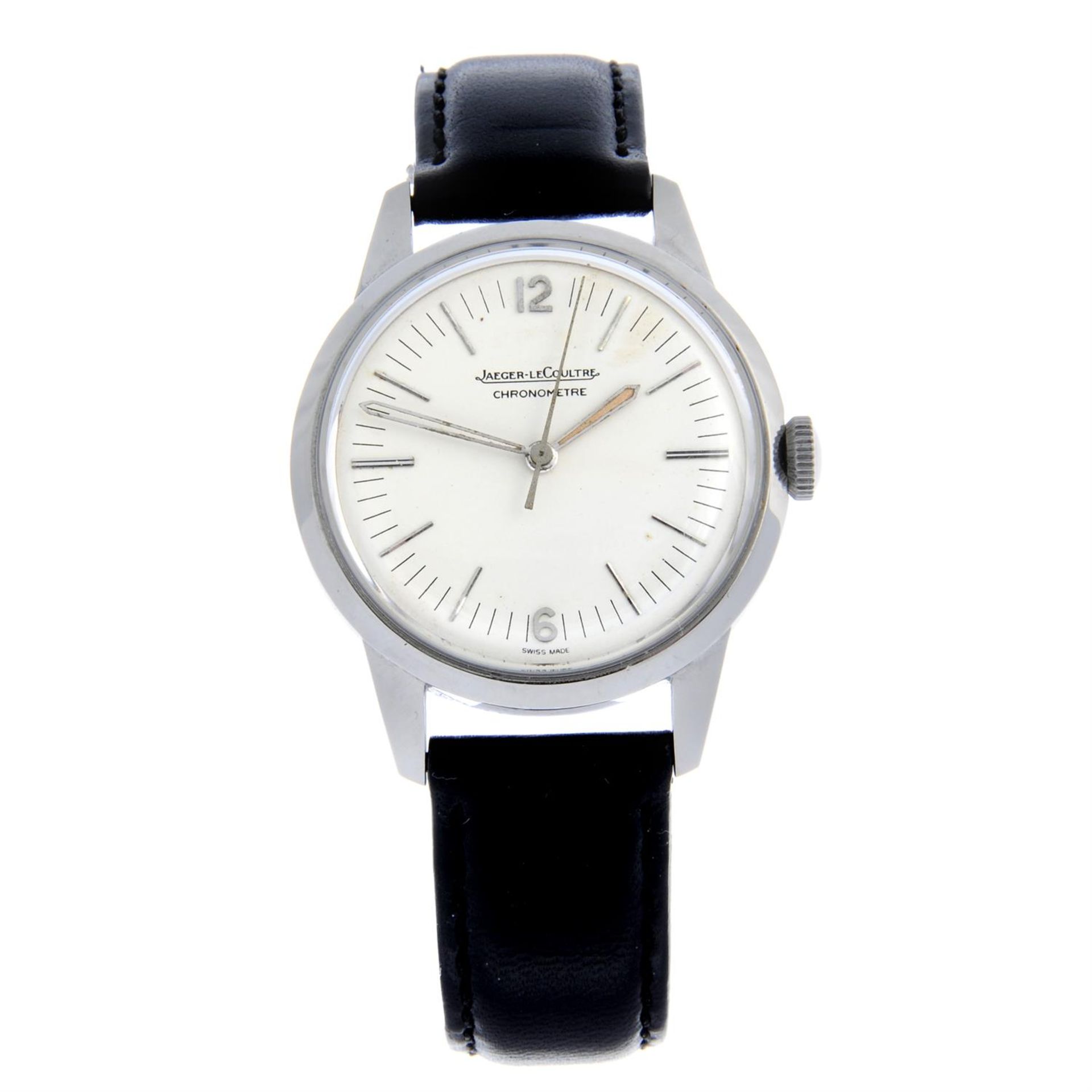 JAEGER-LECOULTRE - a stainless steel Geophysic wrist watch, 35mm.