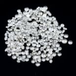 A selection of brilliant cut diamonds, weighing 12ct