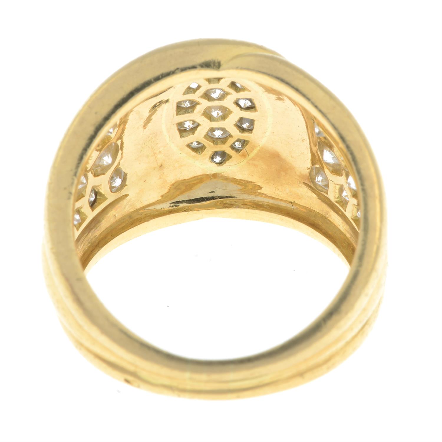 A pavé-set diamond dress ring, by Van Cleef & Arpels. - Image 3 of 5