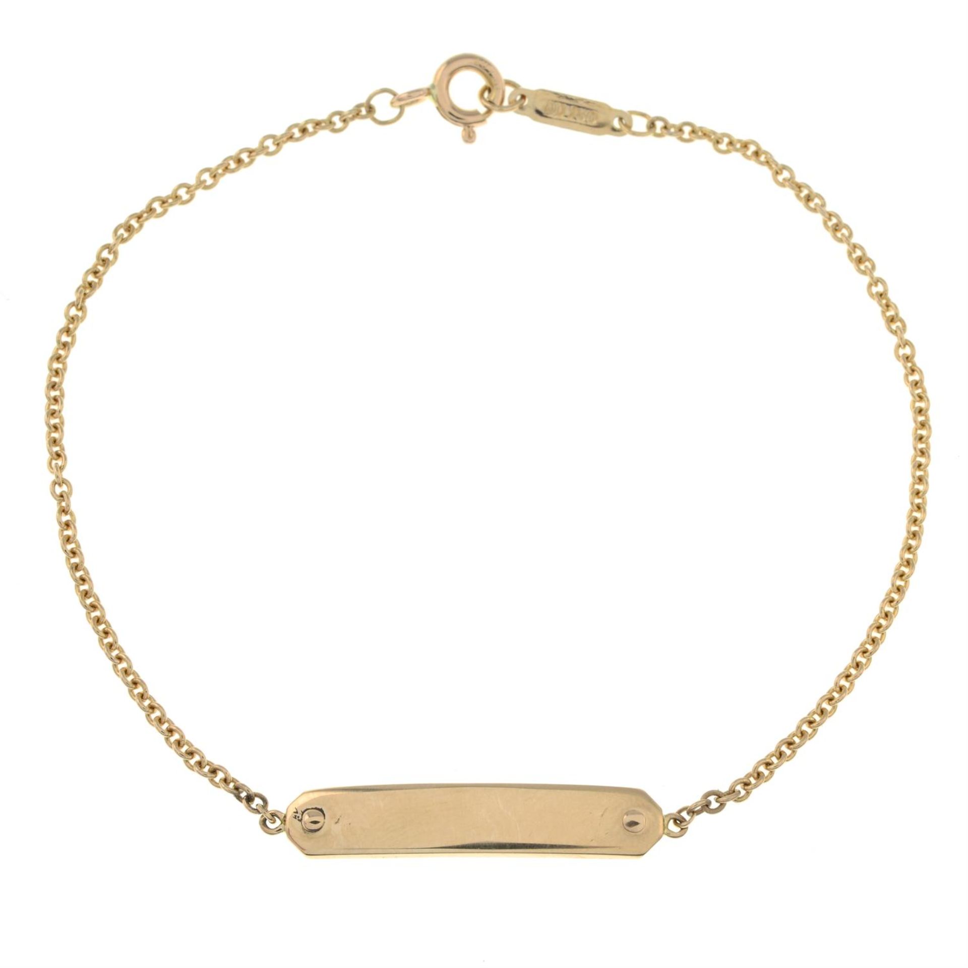 An ID trace-link bracelet, by Tiffany & Co. - Image 2 of 3