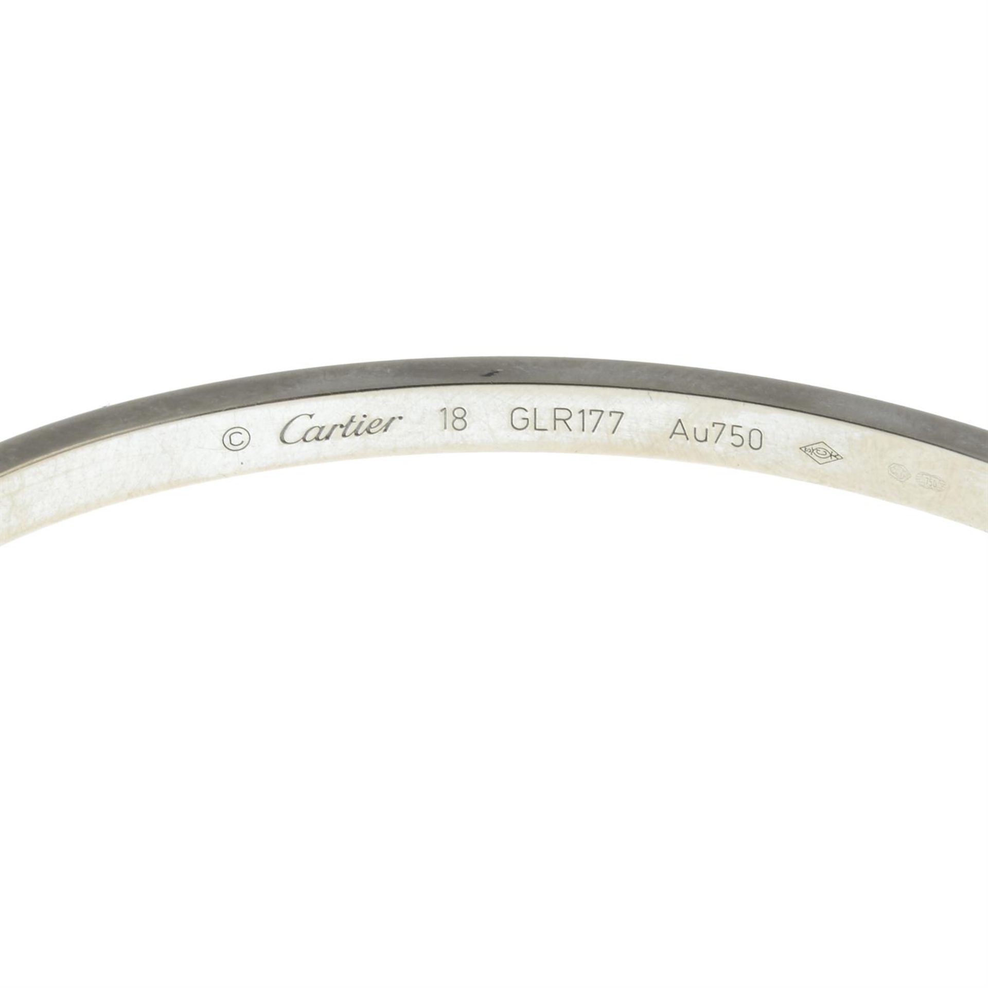 A 'Love' bangle, by Cartier. - Image 3 of 3
