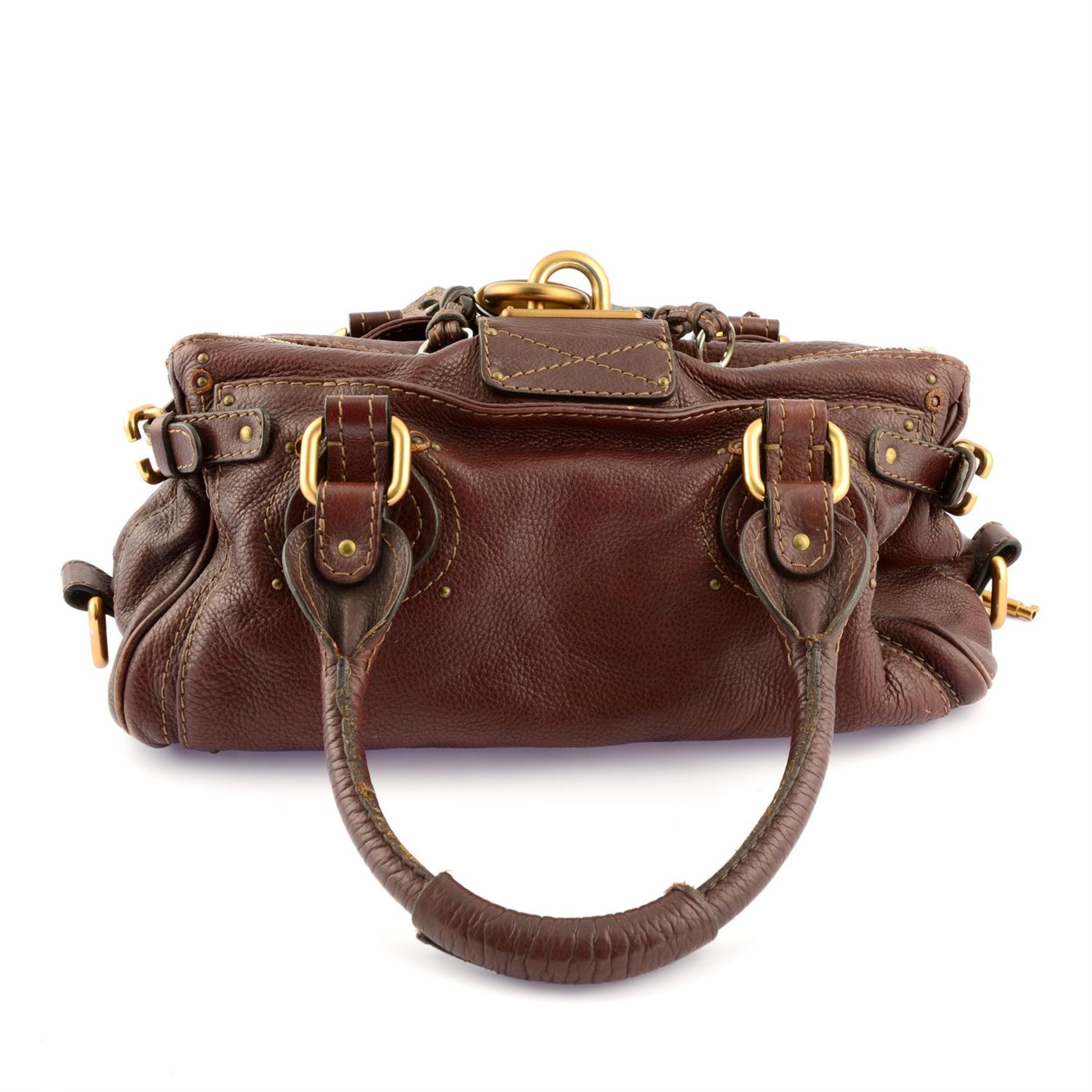 CHLOÉ - a brown leather Paddington handbag. - Bild 2 aus 5