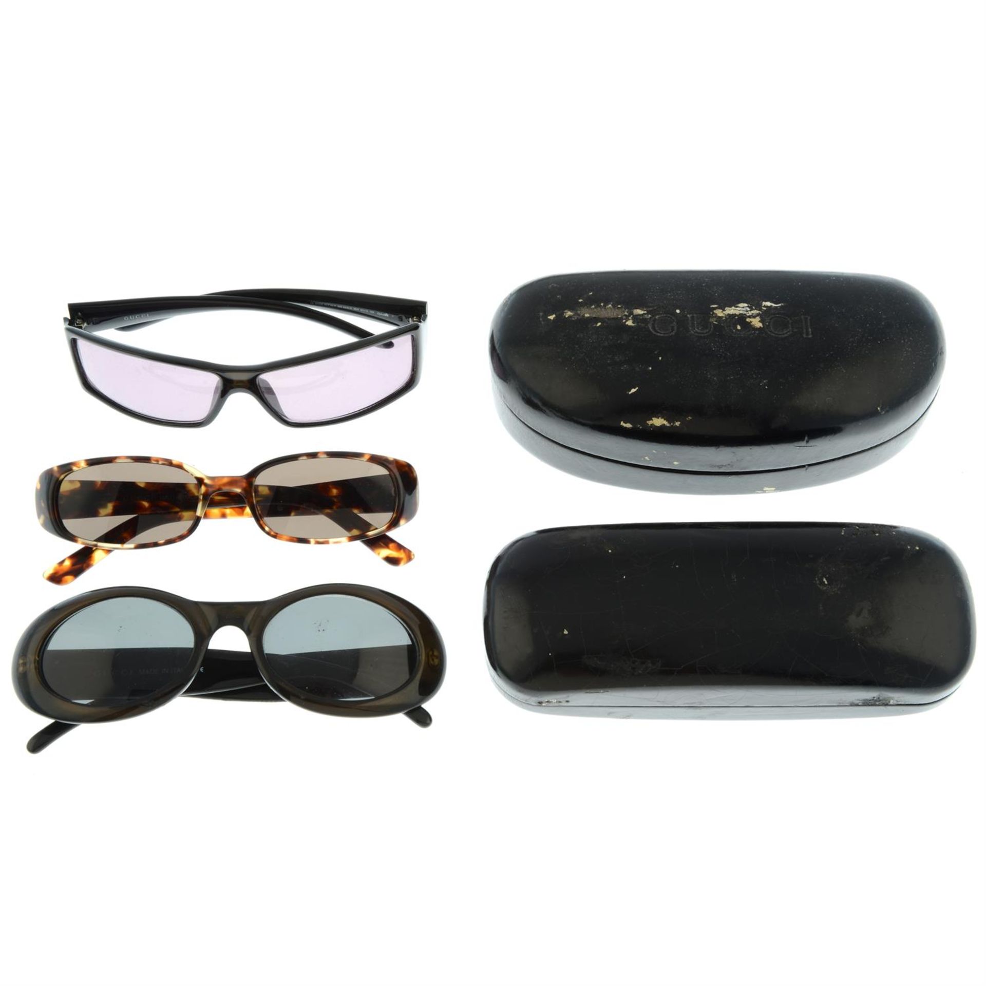 GUCCI - three pairs of sunglasses. - Bild 2 aus 2