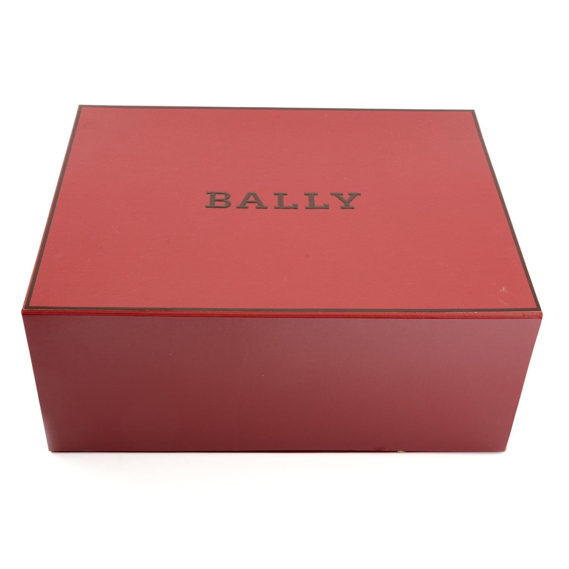 BALLY - a small navy Supra tote bag. - Image 5 of 5