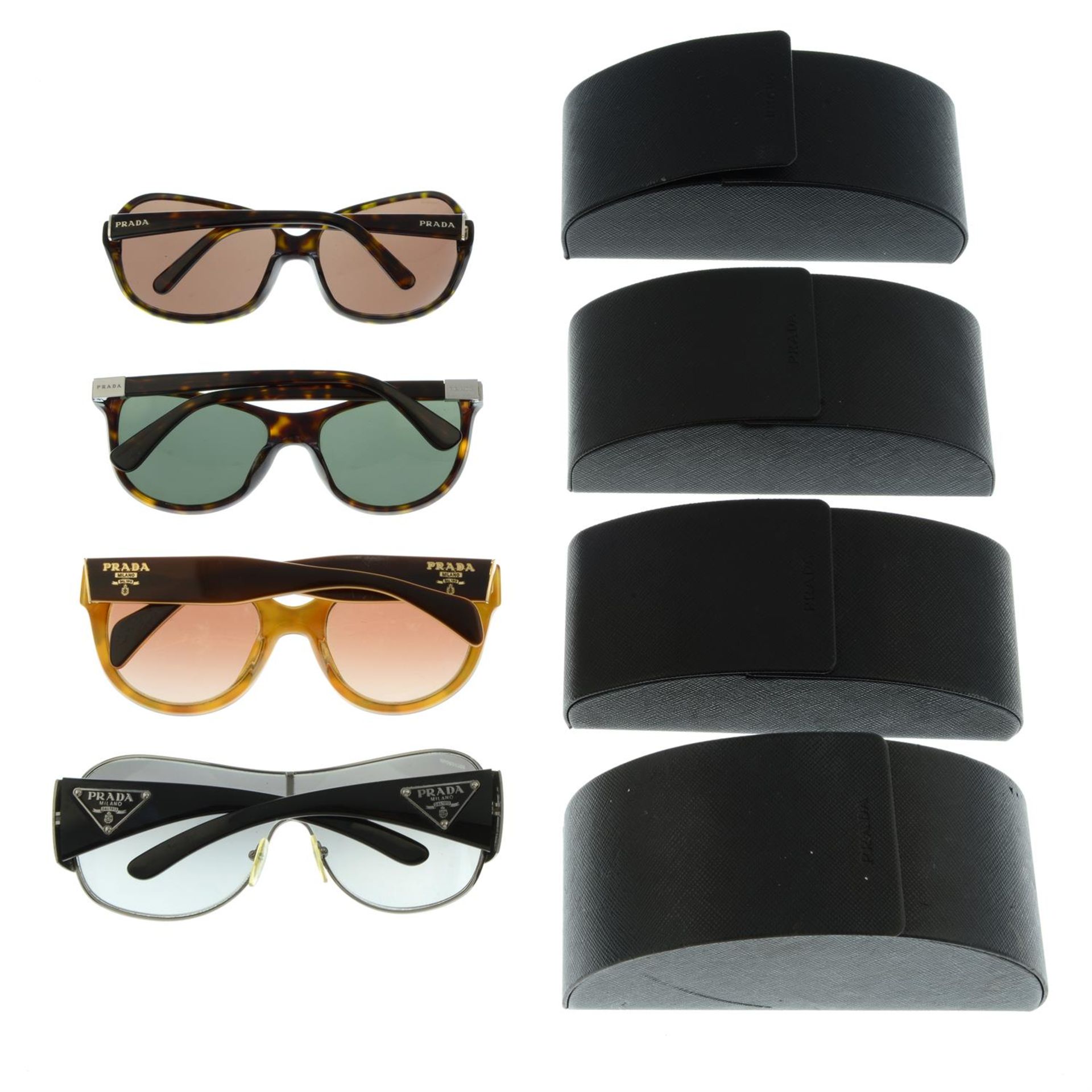 PRADA - four pairs of sunglasses. - Bild 2 aus 2