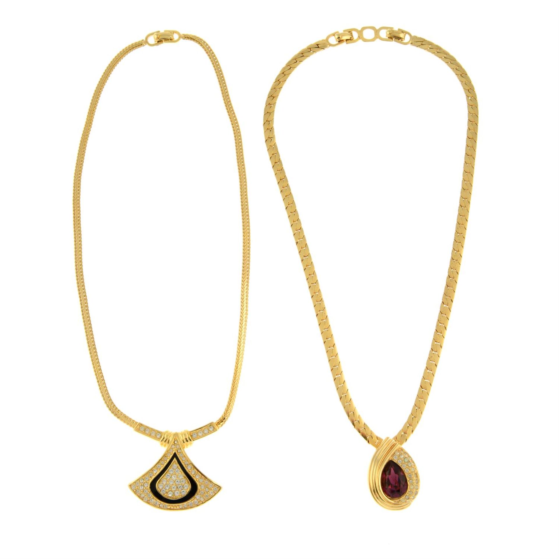 CHRISTIAN DIOR - two necklaces. - Image 2 of 3