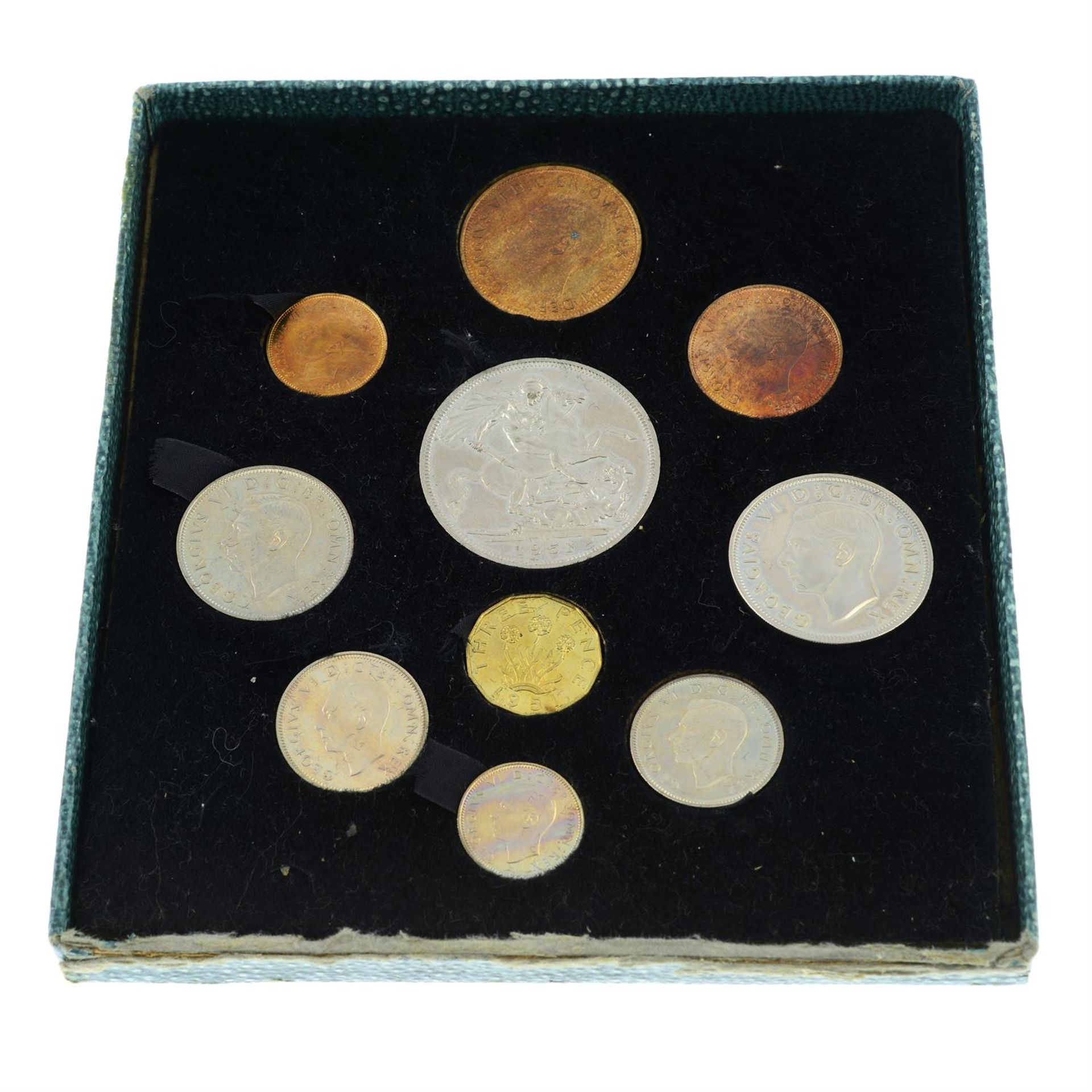 George VI, Festival of Britain Proof Set 1951.