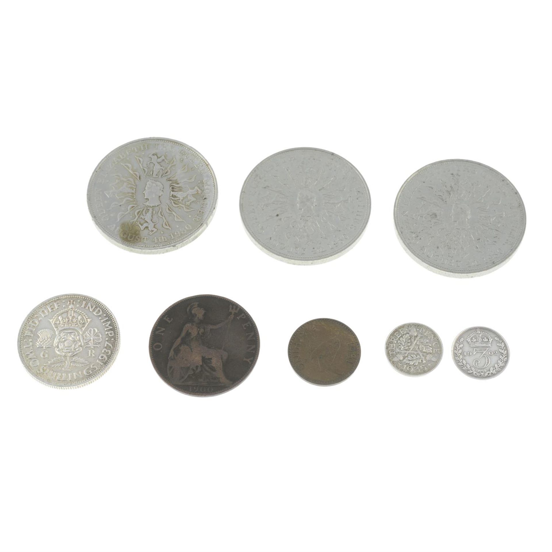 George V to Elizabeth II, a small quantity of coins. - Image 2 of 3