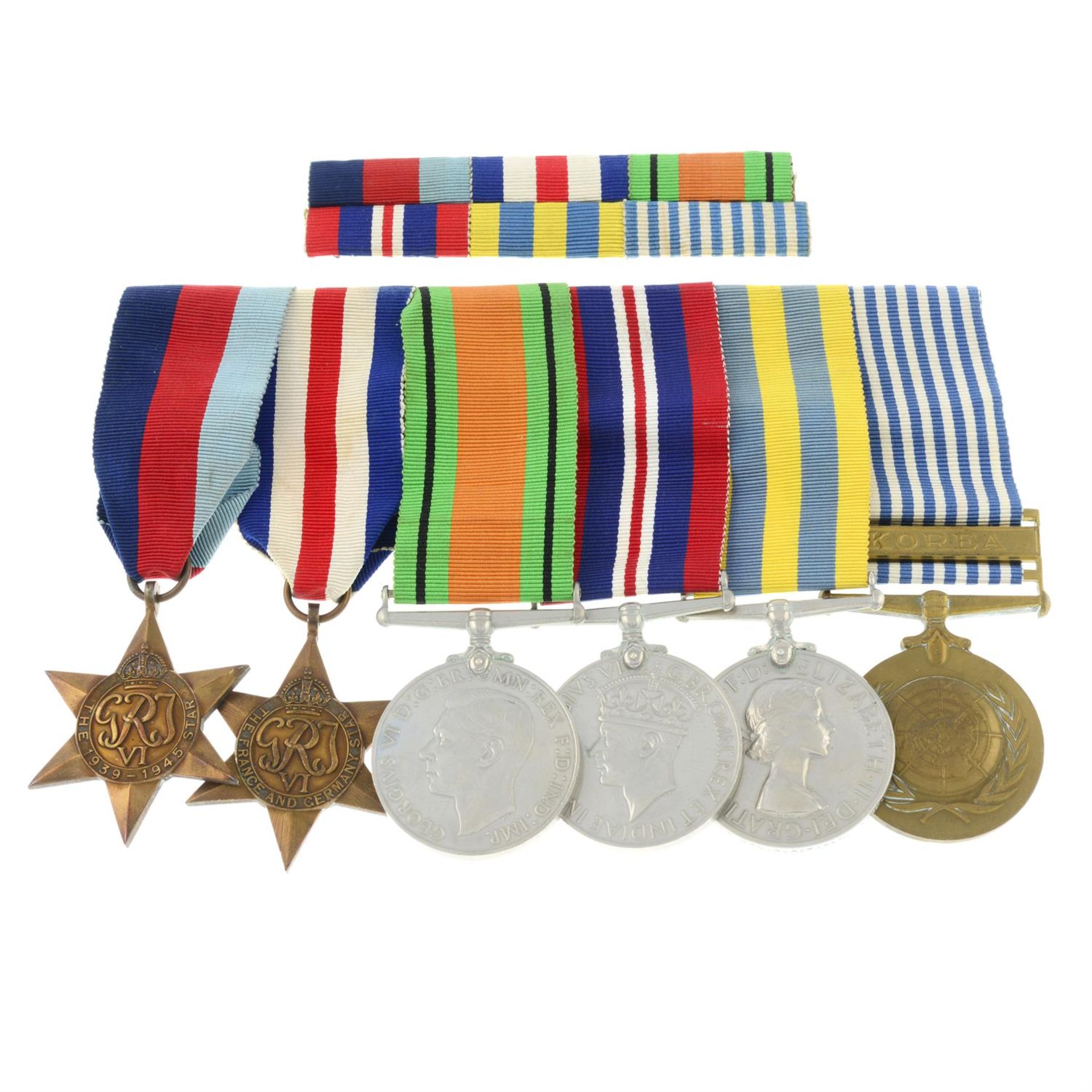 A group of six WWII & later medals. (6).
