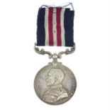 Military Medal, George V uncrowned.