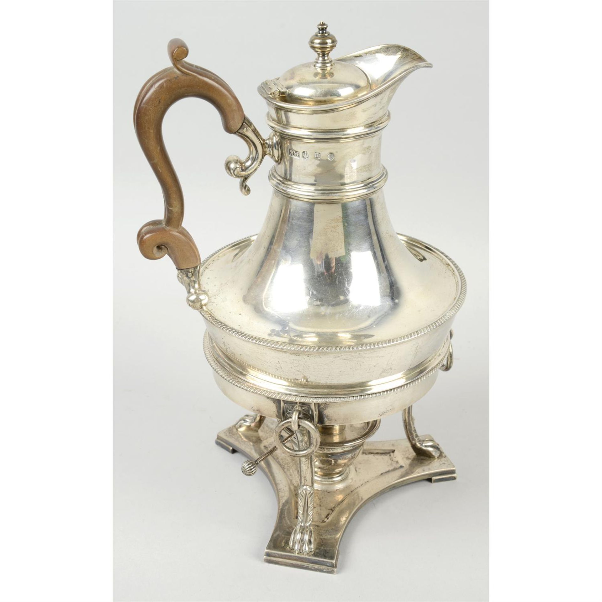 A George V Scottish silver coffee biggin. - Image 2 of 6