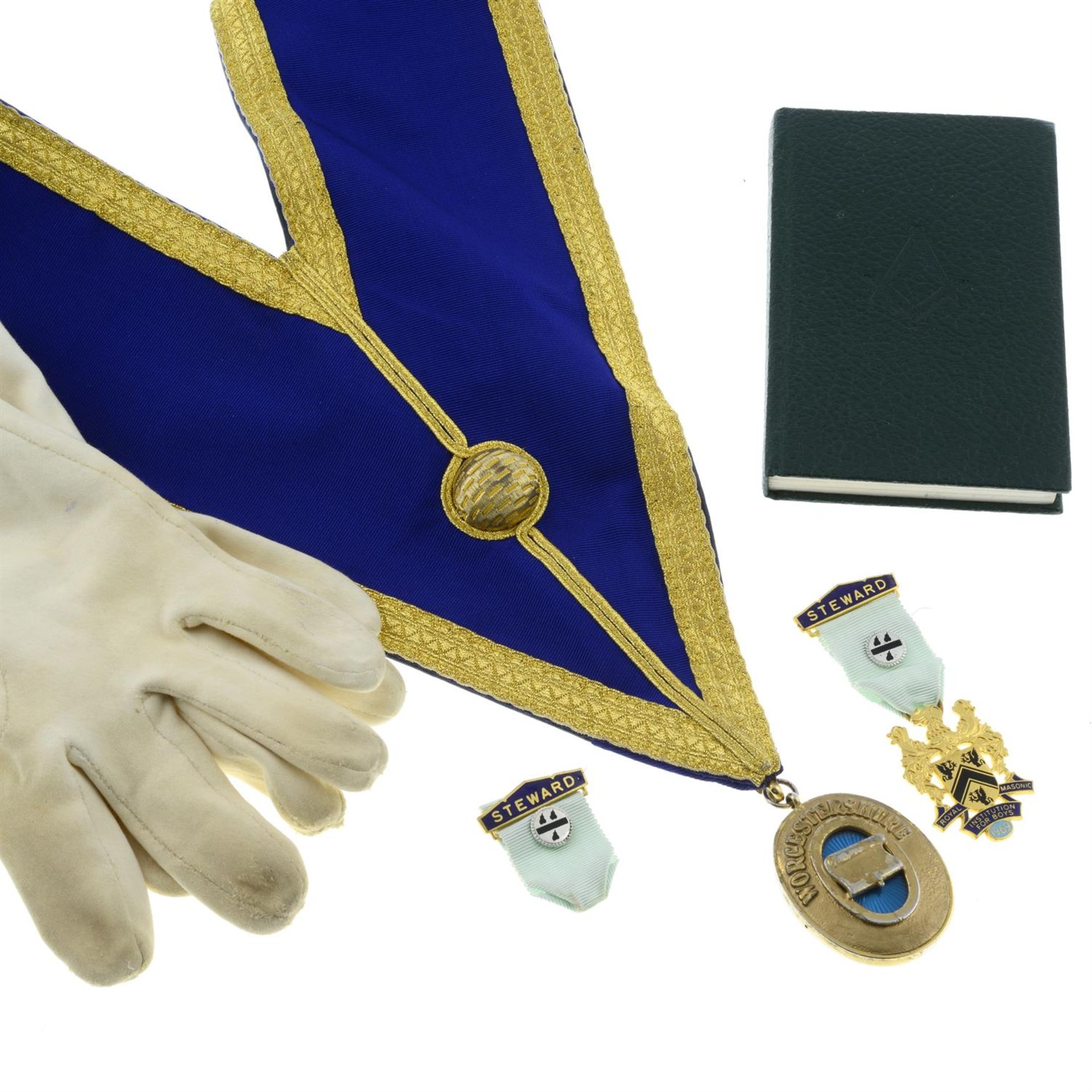 A small selection of Masonic regalia, etc. - Image 2 of 2