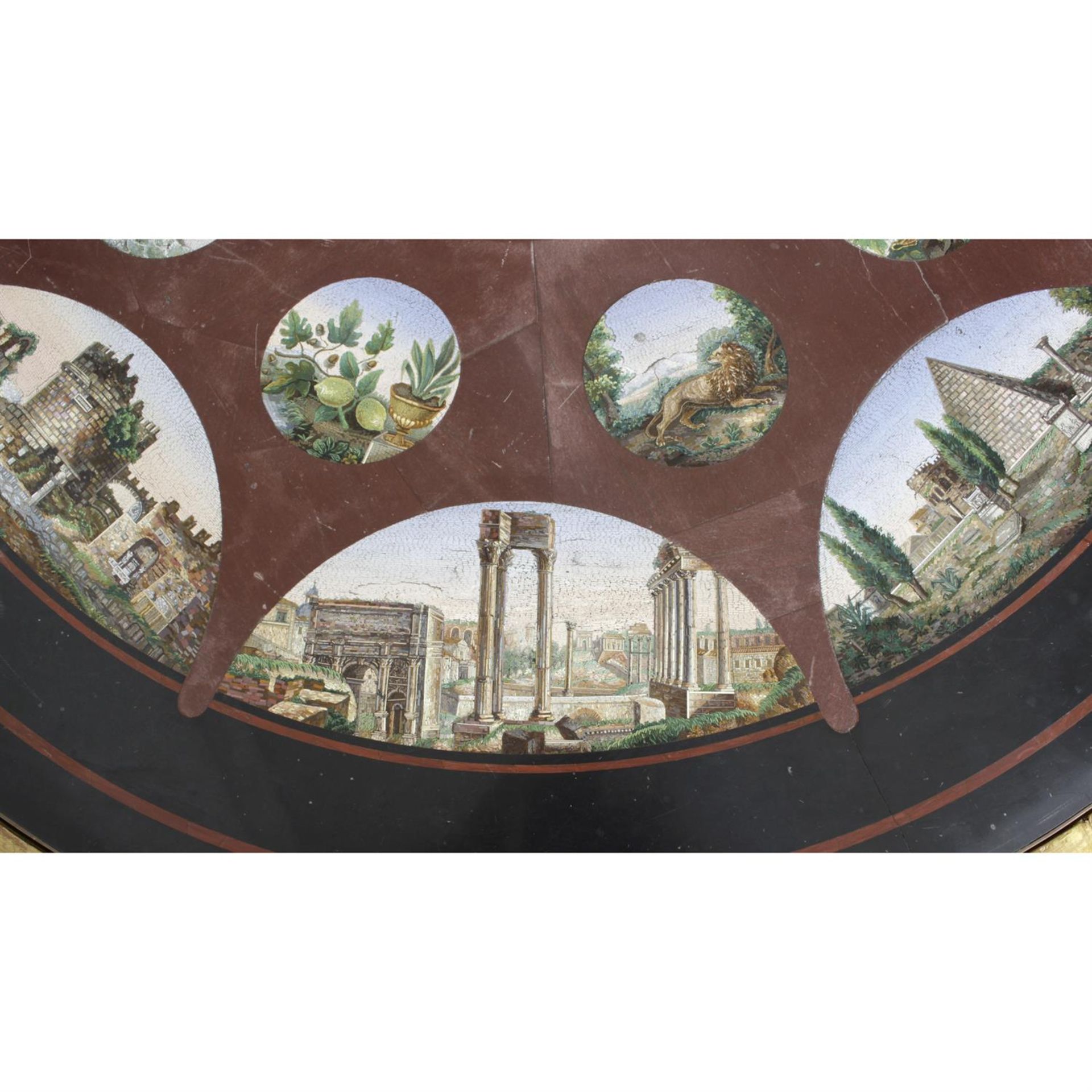 A 19th century Italian micromosaic table. - Image 5 of 26